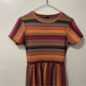 LIKE NEW Nasty Gal Stripe One Maxi Dress